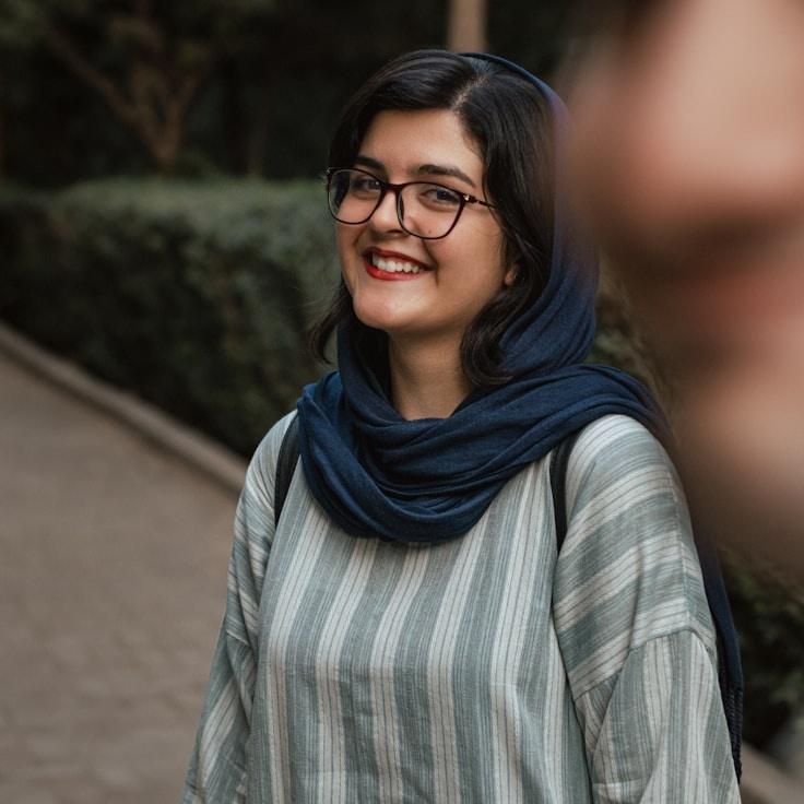 Portrait of Nova Dorsen, group coordinator and fusion cooking expert